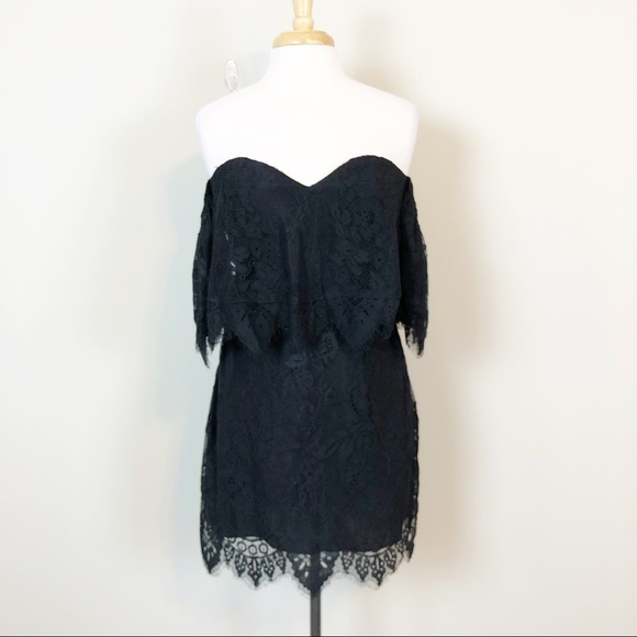 REVOLVE Lovers + Friends Eyelash Lace Mini Dress - Picture 3 of 8